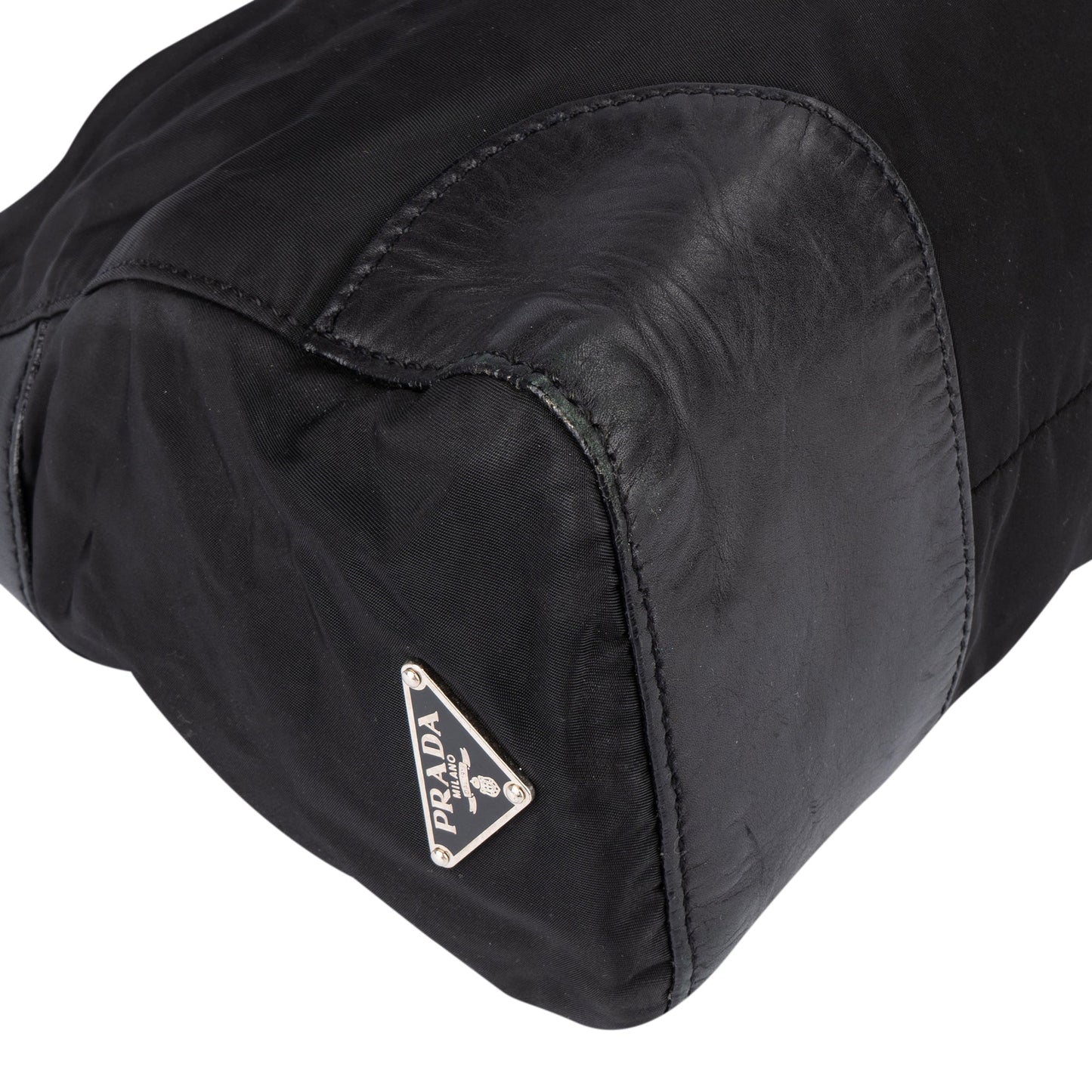 Prada Nylon Snap Link Shoulder Bag