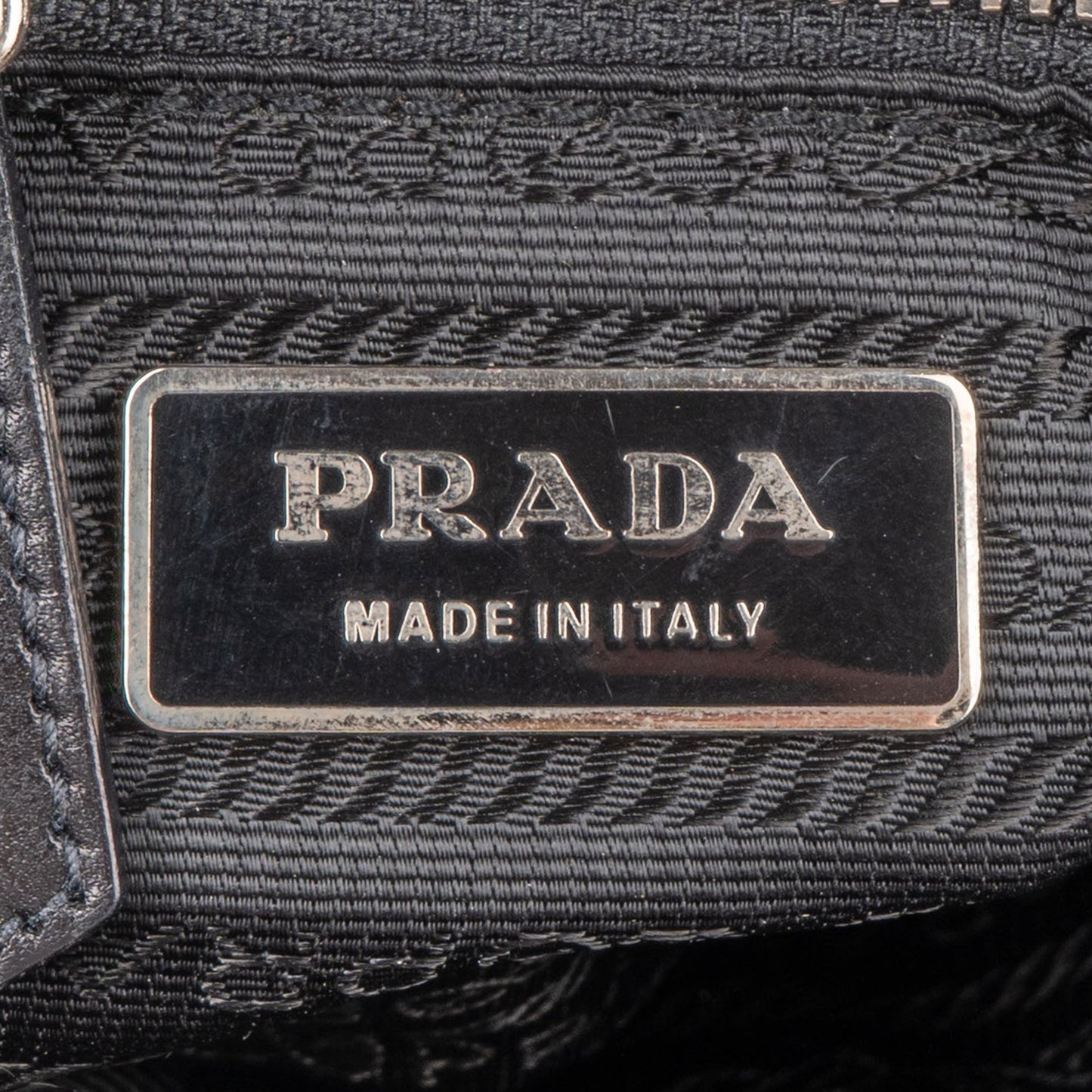 Prada Nylon Snap Link Shoulder Bag