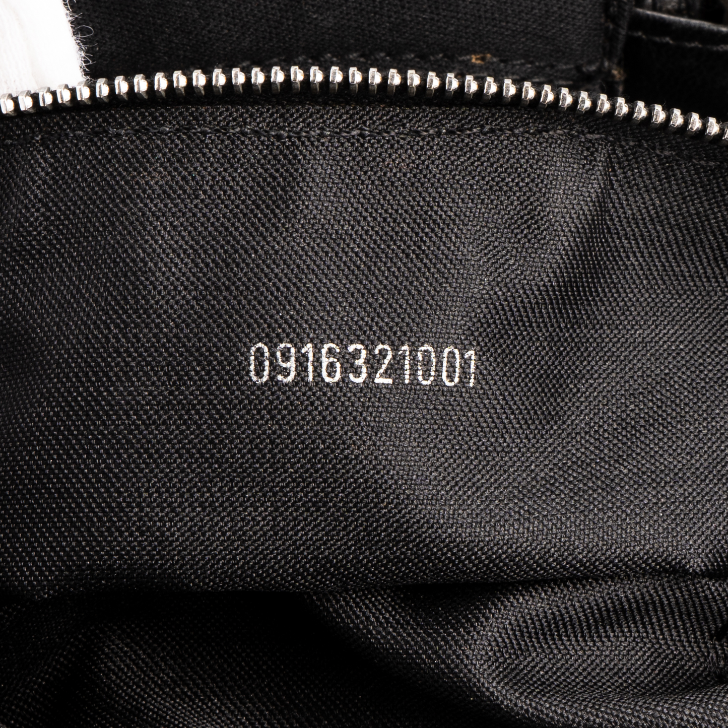 Fendi Black FF Buckle Croissant Bag