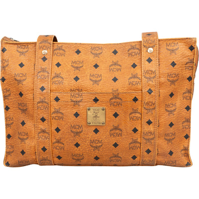 MCM Visetos Monogram Shoulder Bag