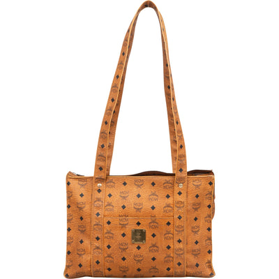 MCM Visetos Monogram Shoulder Bag
