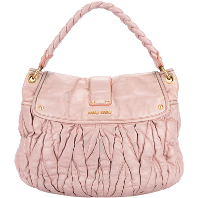 Miu Miu Matelassé Two-way Handbag