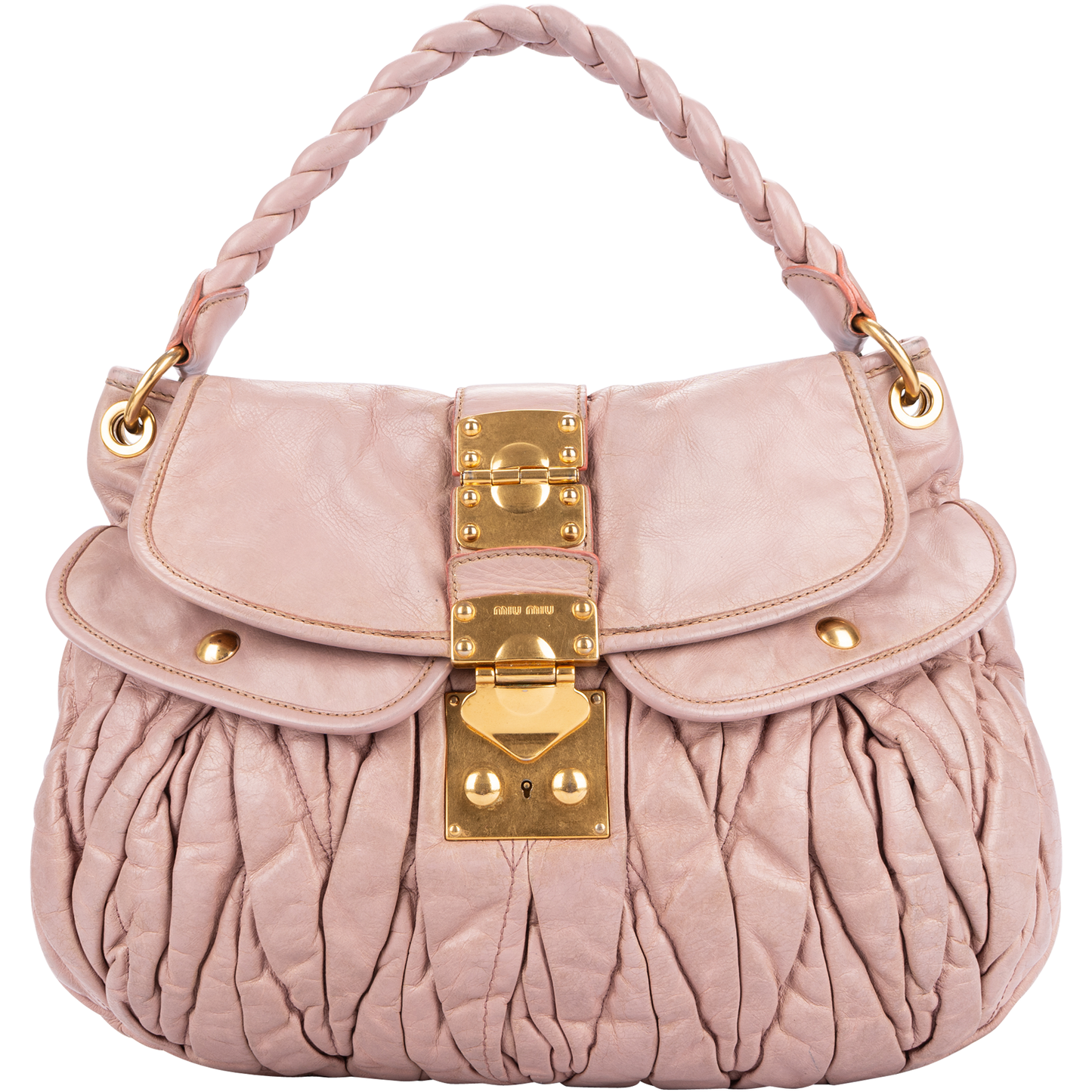 Miu Miu Matelassé Two-way Handbag