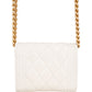 Chanel Quilted Lambskin Box Micro Single Flap Crossbody Bag