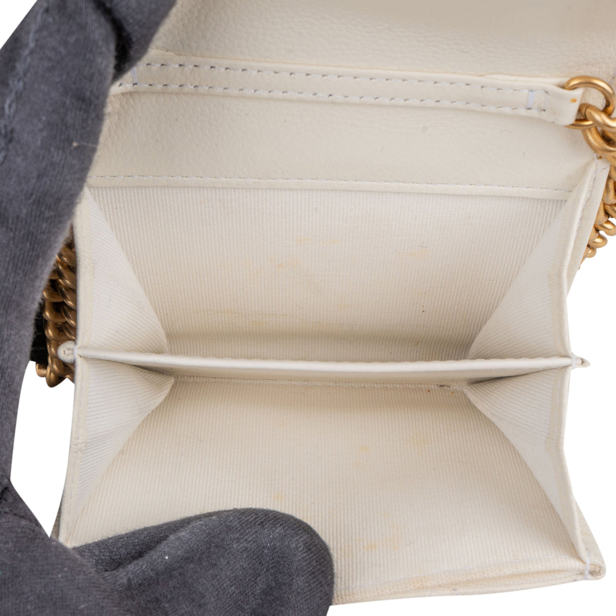Chanel Quilted Lambskin Box Micro Single Flap Crossbody Bag