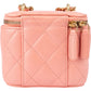 Chanel Quilted Lambskin Vanity CC Crossbody Bag