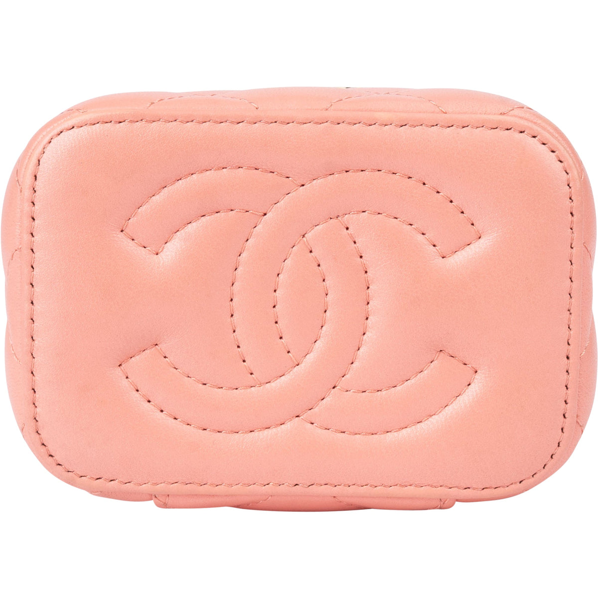 Chanel Quilted Lambskin Vanity CC Crossbody Bag