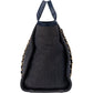 Chanel  Bleu Cotton Deauville Handbag