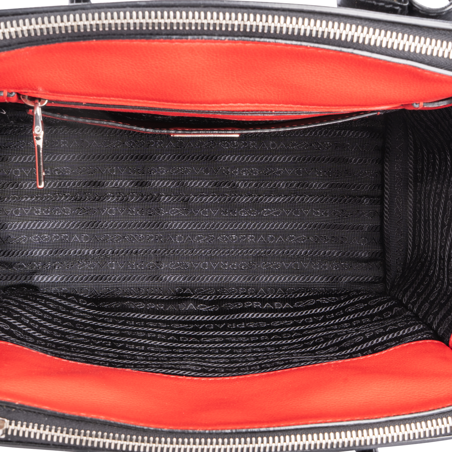 Prada Leopard Print Calf Hair Twin Pocket Tote