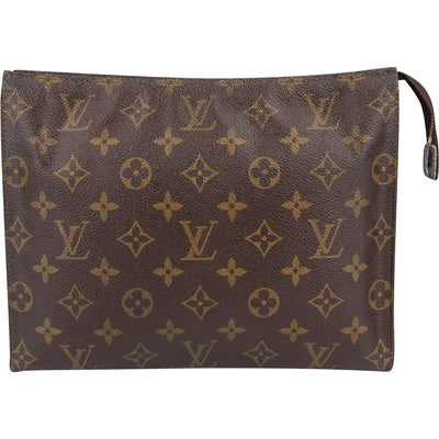 Louis Vuitton Canvas Monogram Poche Toilette Clutch