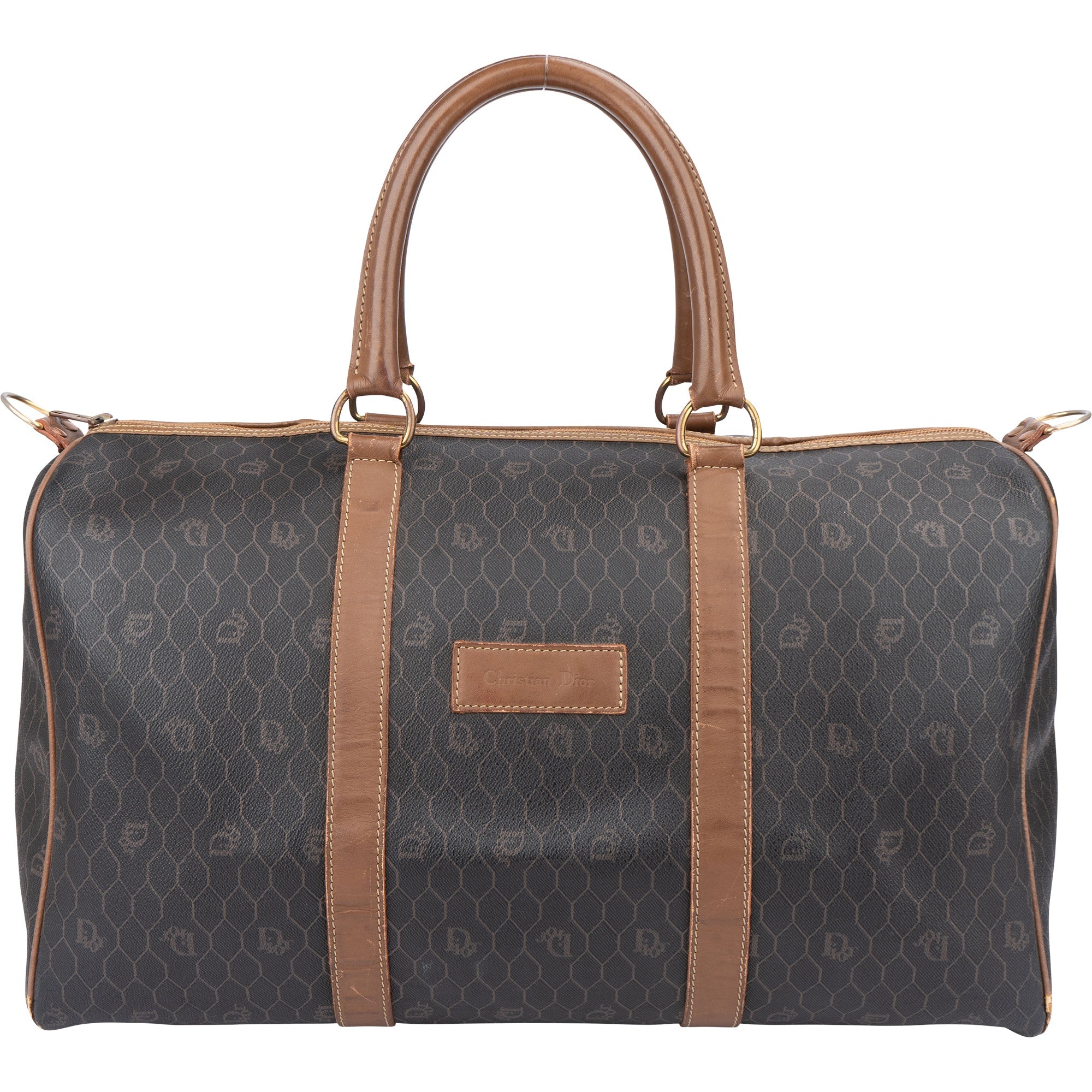 Christian Dior Honeycomb Monogram 45  Duffle Bag
