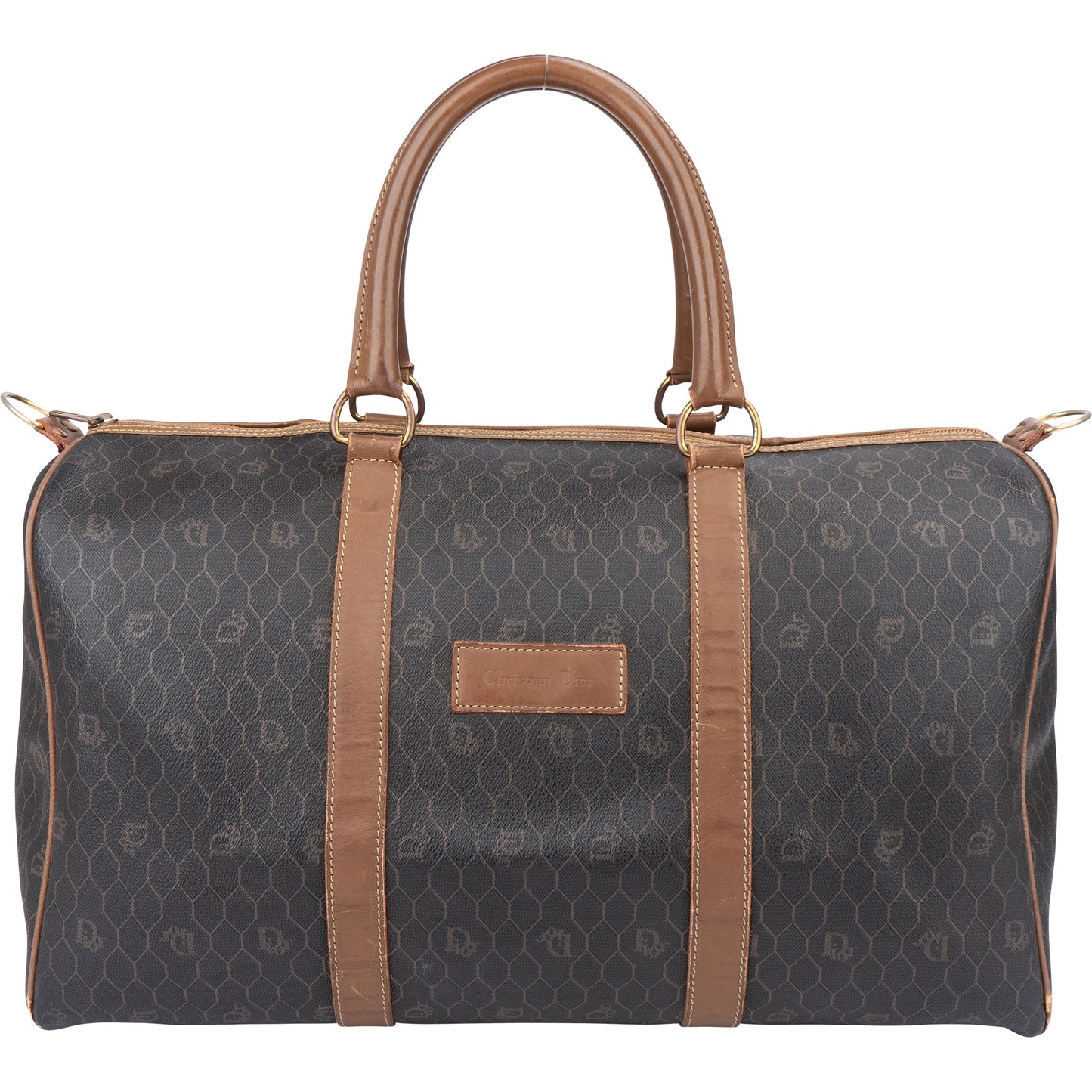 Christian Dior Honeycomb Monogram 45  Duffle Bag