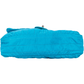 Chanel Quilted Turquoise Nylon Crossbody Single Flap Bag