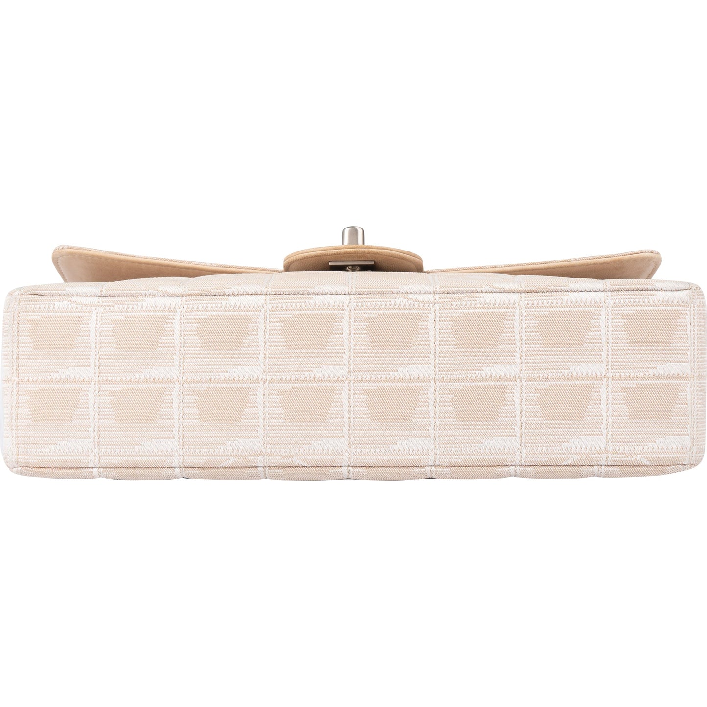 Chanel Travel Line Monogram Single Flap Crossbody Bag