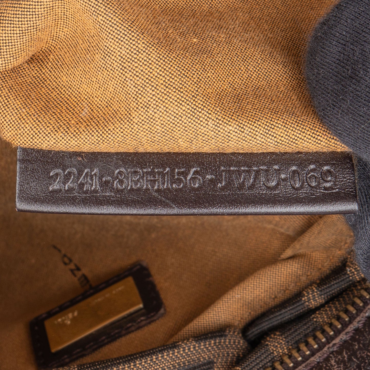 Fendi FF Monogram Zucca Handbag