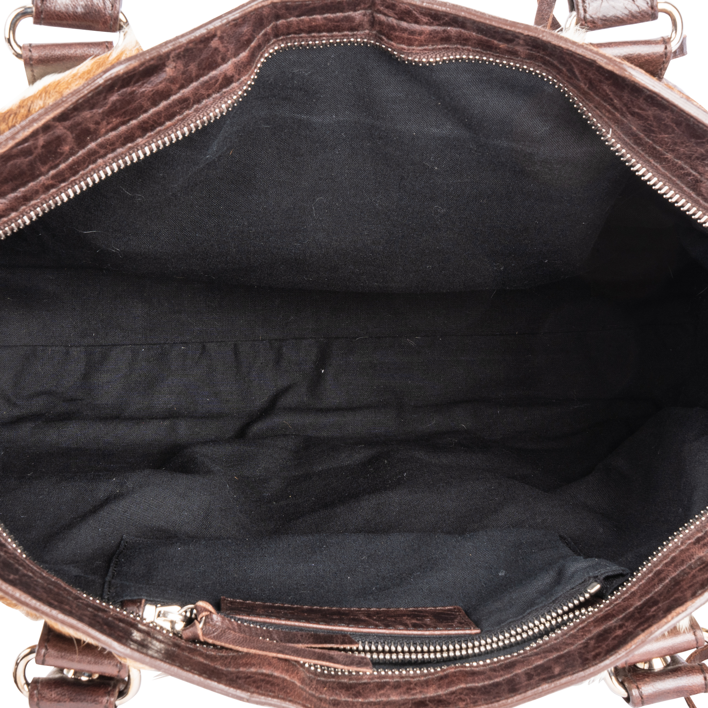 Balenciaga Ponyhair City Shoulder Bag