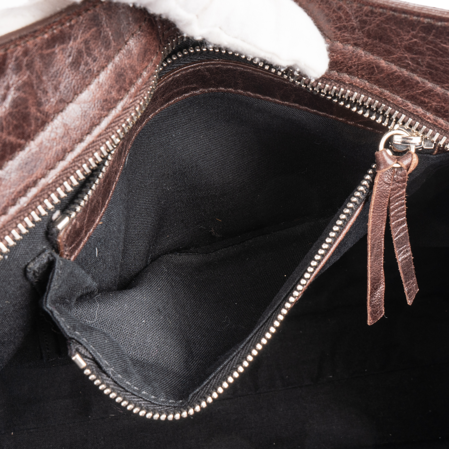 Balenciaga Ponyhair City Shoulder Bag
