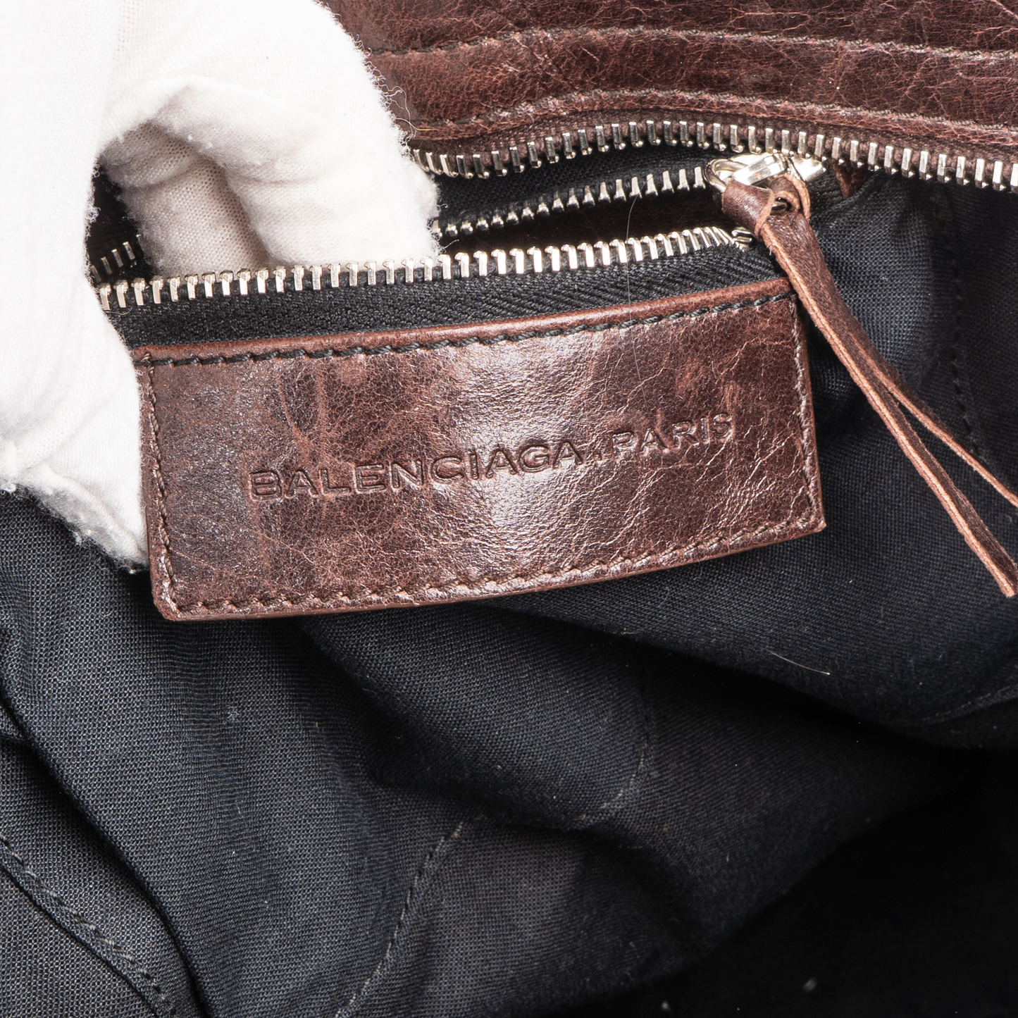 Balenciaga Ponyhair City Shoulder Bag