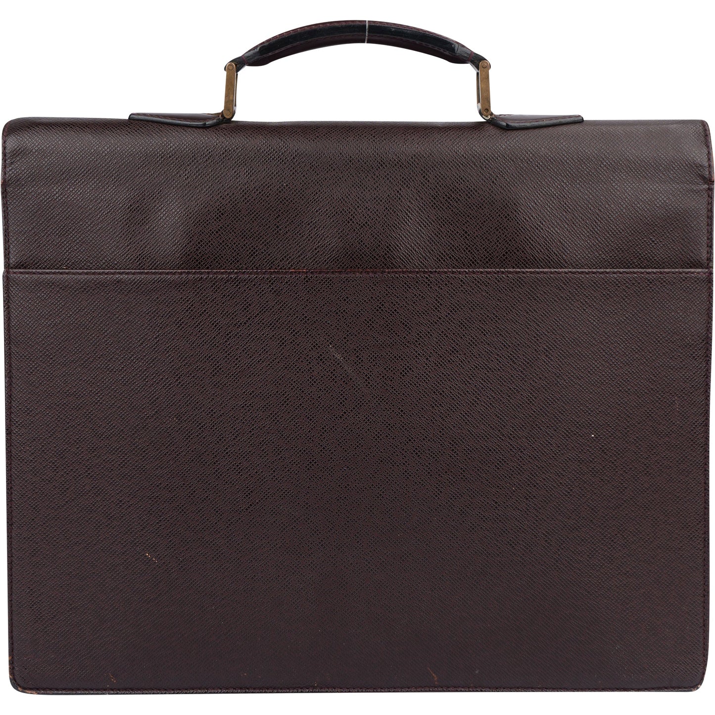 Louis Vuitton Taiga Leather Serviette Kourad Business Handbag