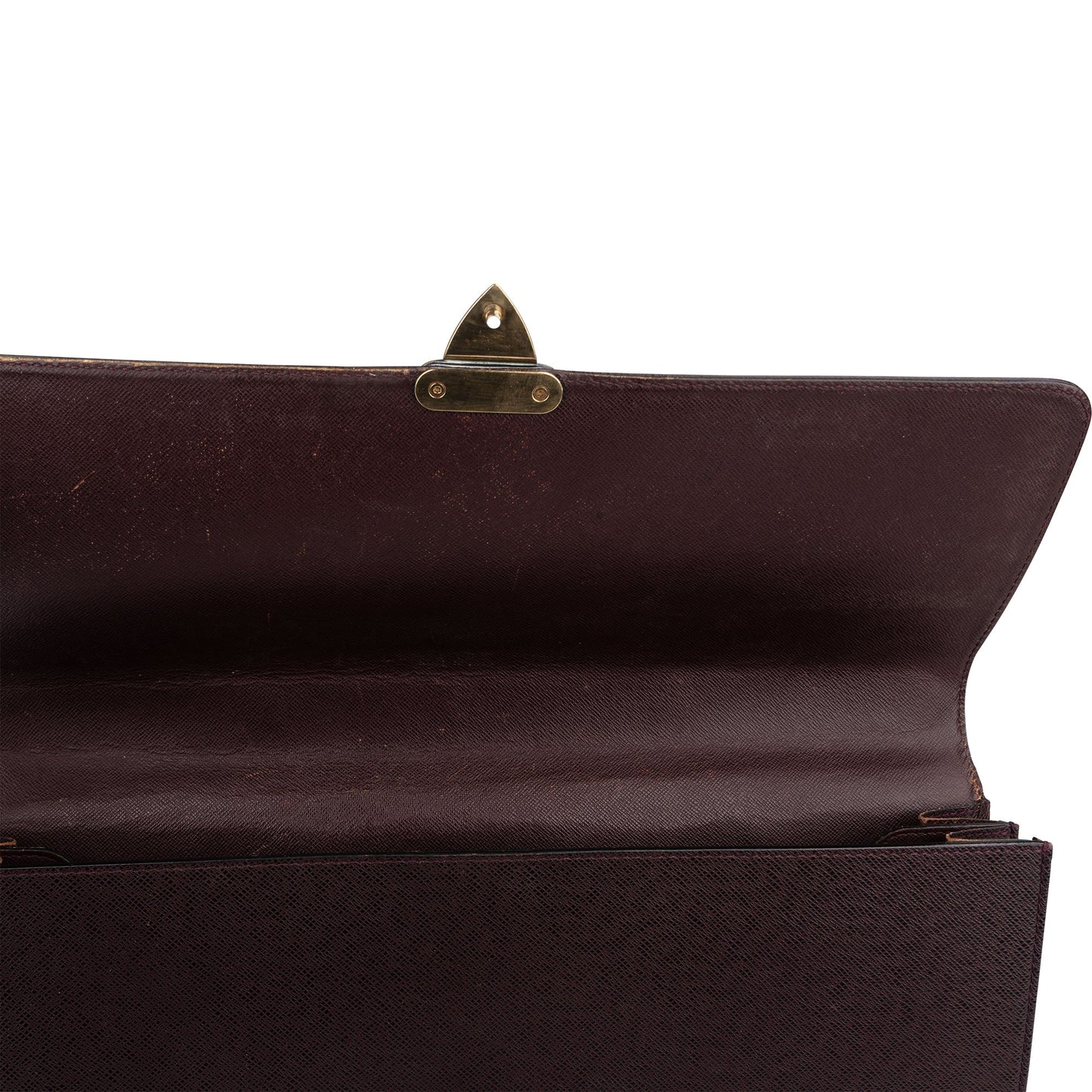 Louis Vuitton Taiga Leather Serviette Kourad Business Handbag