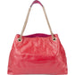 Gucci Pink Patent Leather GG Soho Shoulder Bag