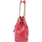 Gucci Pink Patent Leather GG Soho Shoulder Bag