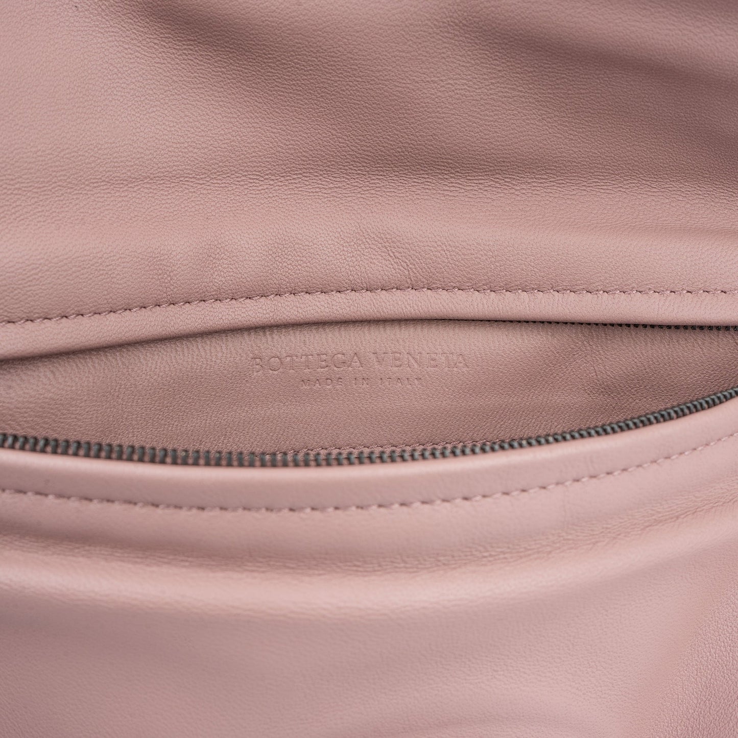 Bottega Veneta Intrecciato Leather Turnlock Clutch