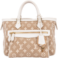 Louis Vuitton Denim Monogram Sabia Cabas MM Handbag