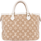 Louis Vuitton Denim Monogram Sabia Cabas MM Handbag