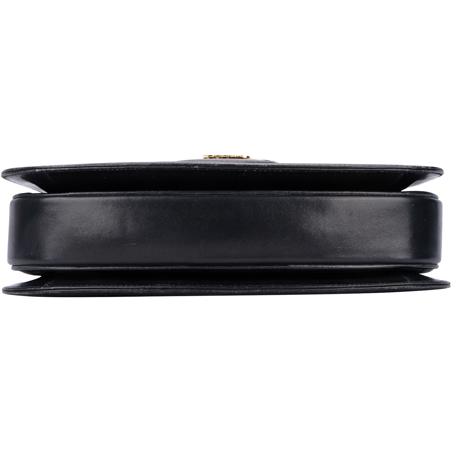 Celine Black Horse Carriage Shoulder Bag