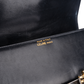Celine Black Horse Carriage Shoulder Bag