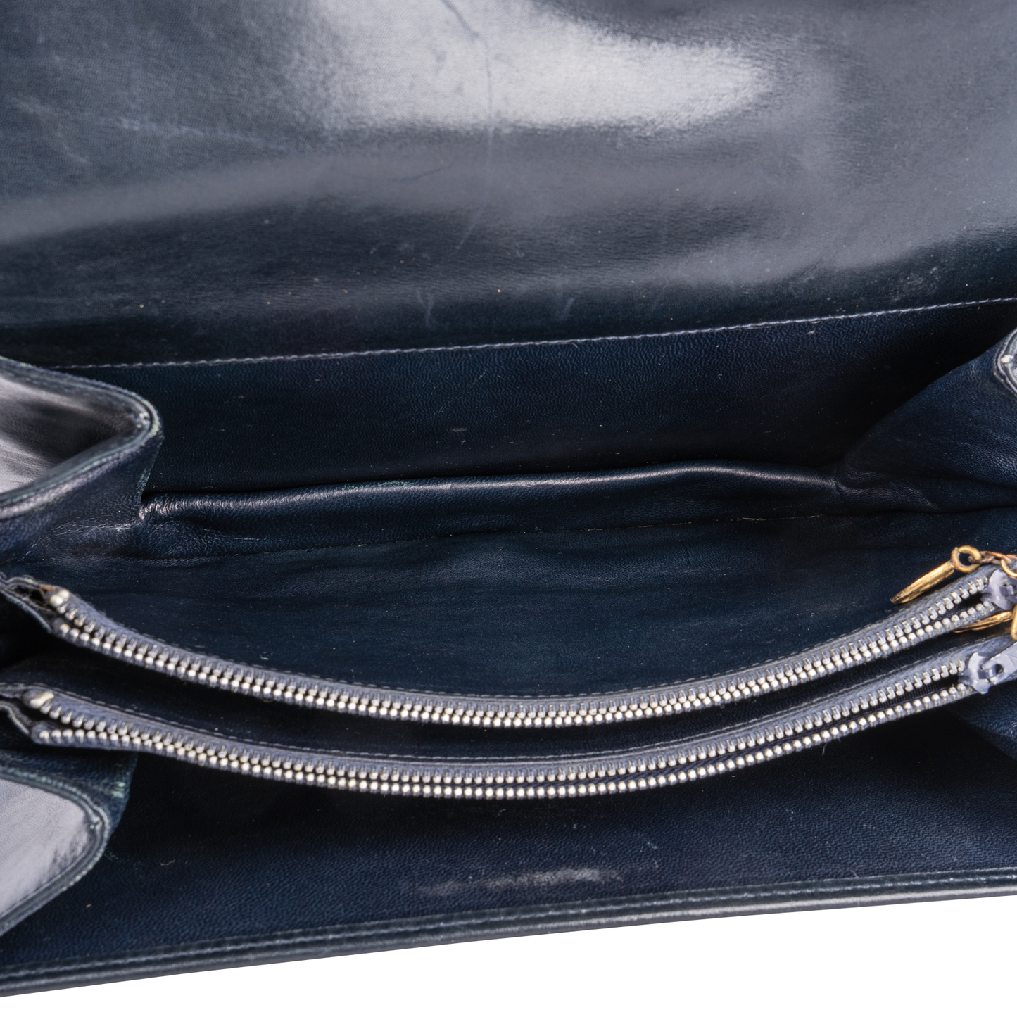 Celine Black Horse Carriage Shoulder Bag