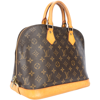 Louis Vuitton Canvas Monogram Alma PM Handbag