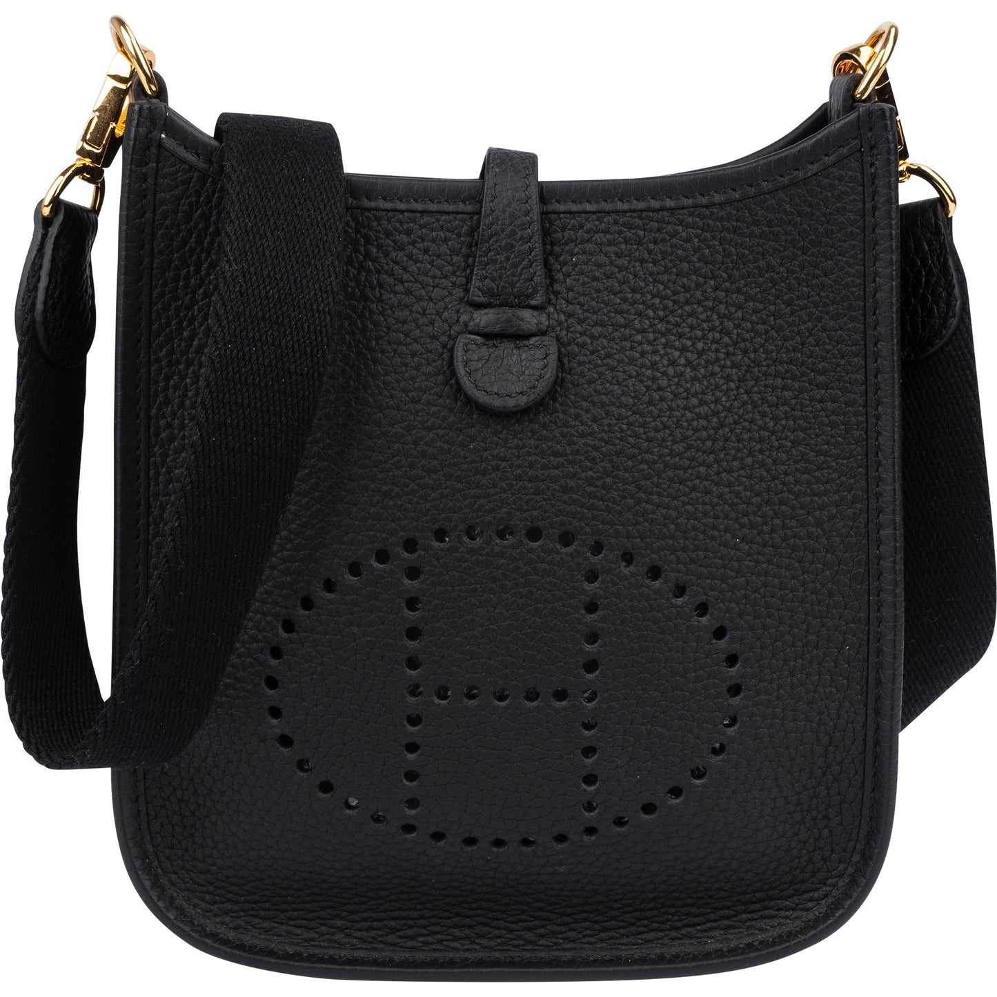 Hermès Clemence Leather Evelyne 16 Crossbody Bag