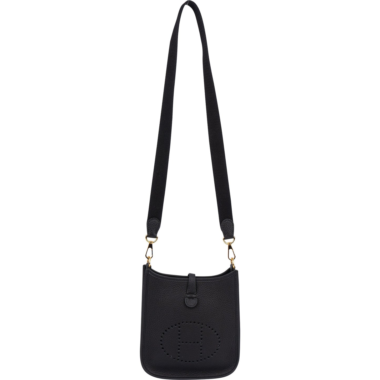 Hermès Clemence Leather Evelyne 16 Crossbody Bag