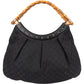 Gucci GG Monogram Bamboo Handbag