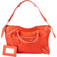 Balenciaga Fire Leather City Handbag