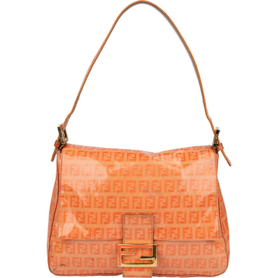 Fendi FF Monogram Mamma Baguette Handbag