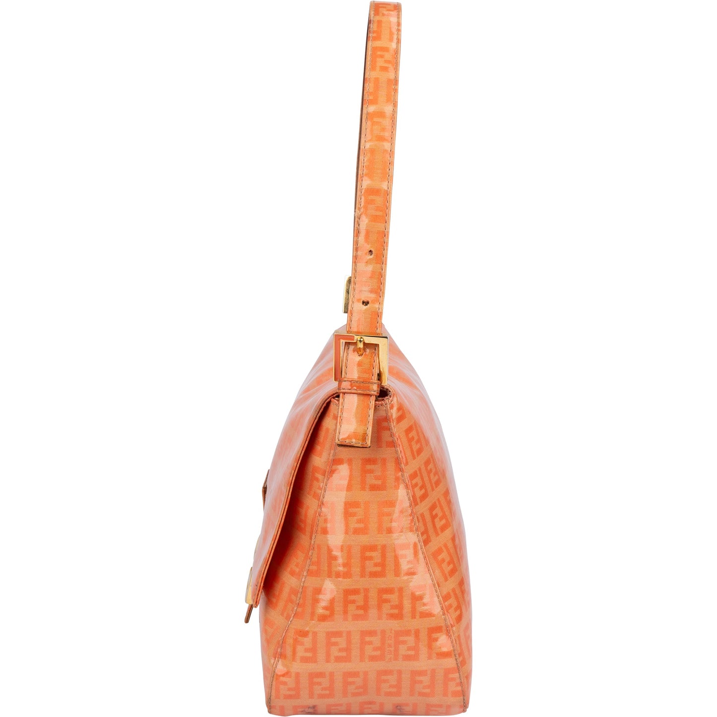 Fendi FF Monogram Mamma Baguette Handbag
