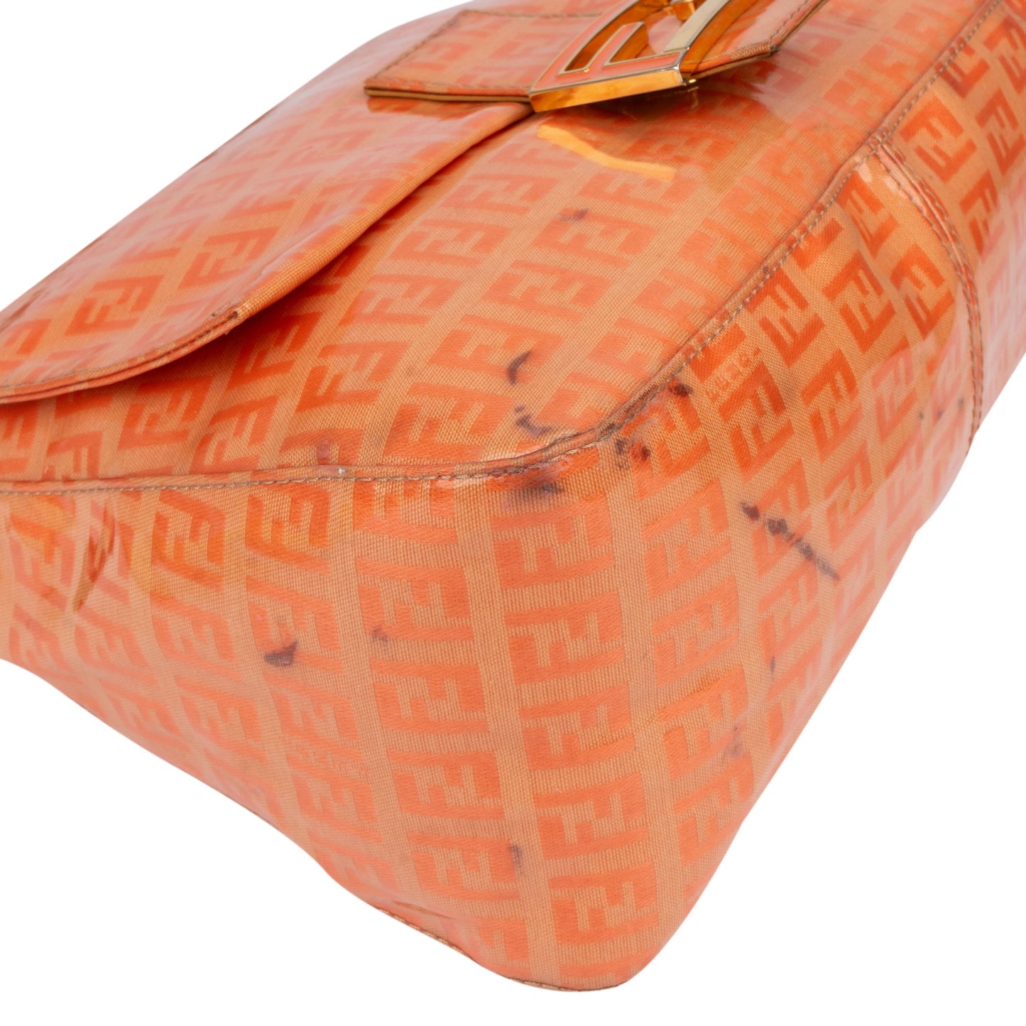 Fendi FF Monogram Mamma Baguette Handbag