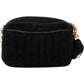 Chanel Stitching Suede Leather Camera Crossbody Bag