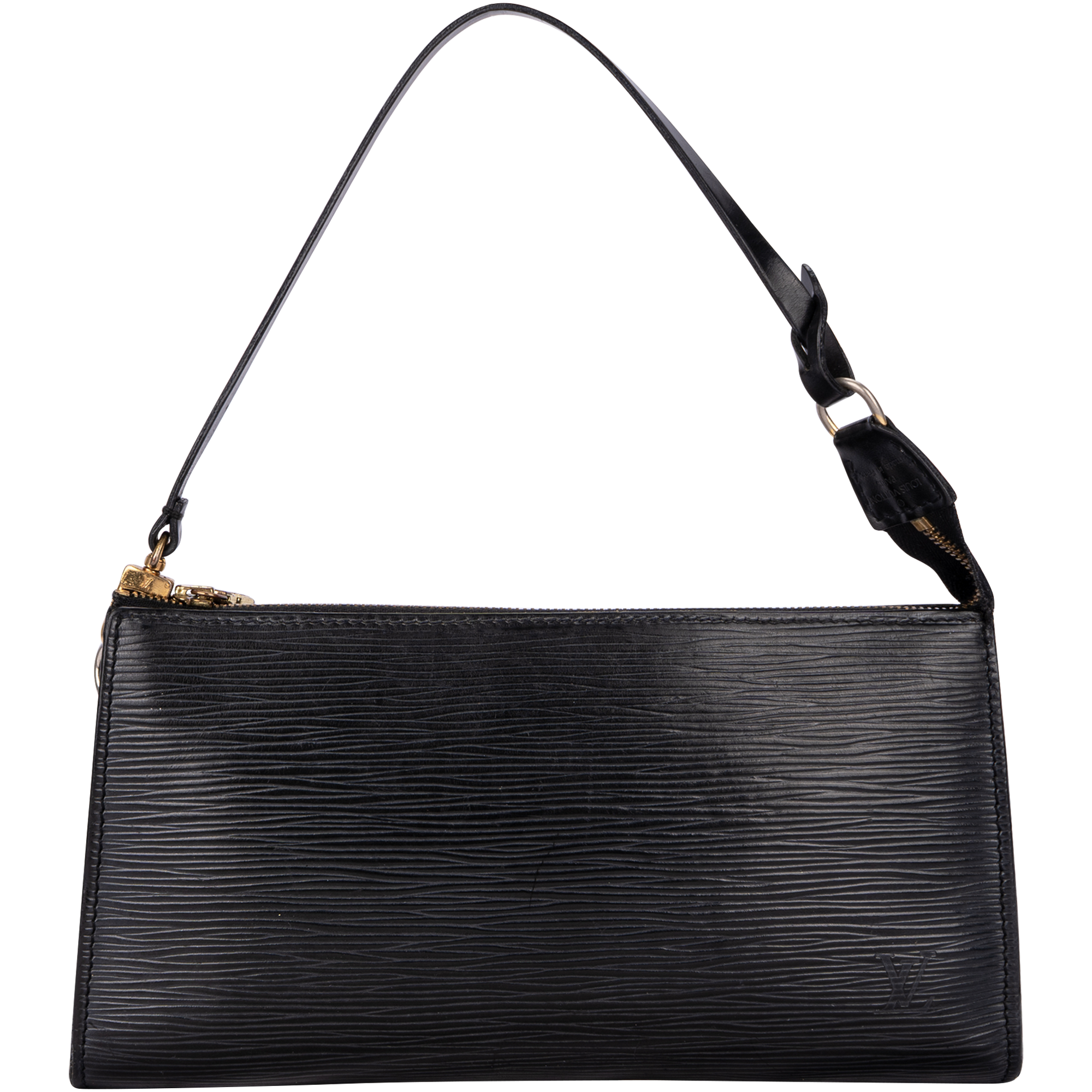Louis Vuitton Black Epi Leather Pochette Accessoires