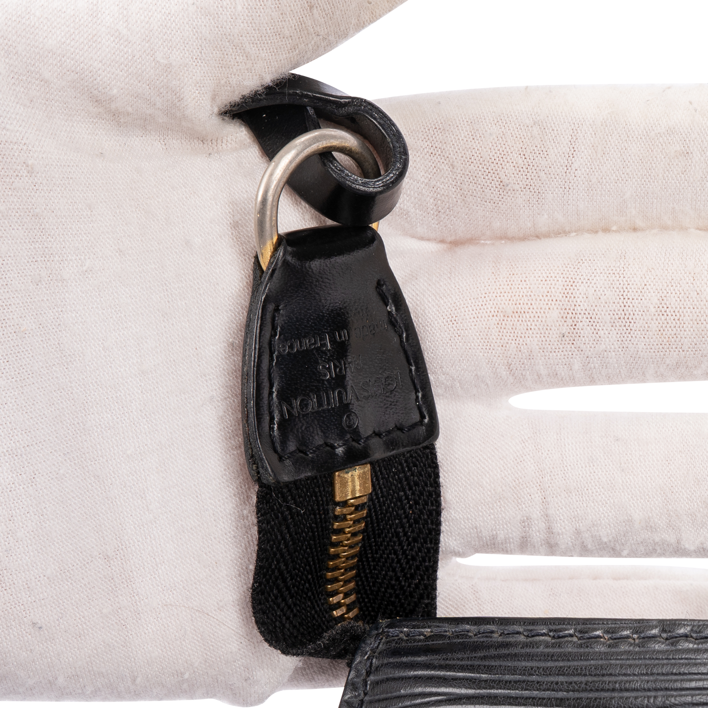 Louis Vuitton Black Epi Leather Pochette Accessoires