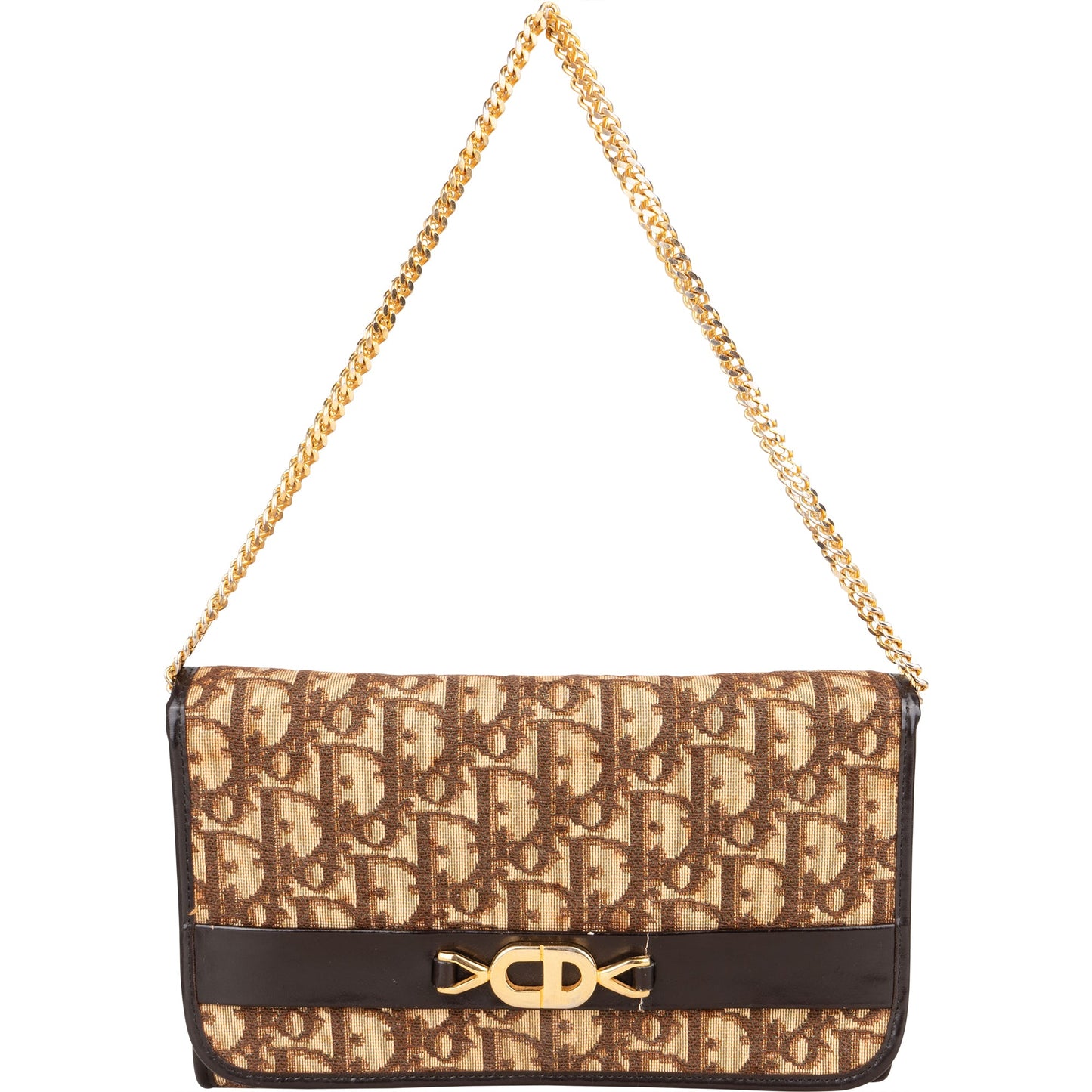 Christian Dior Trotter Monogram Shoulder Bag