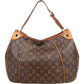 Louis Vuitton Canvas Monogram Galliera PM Handbag