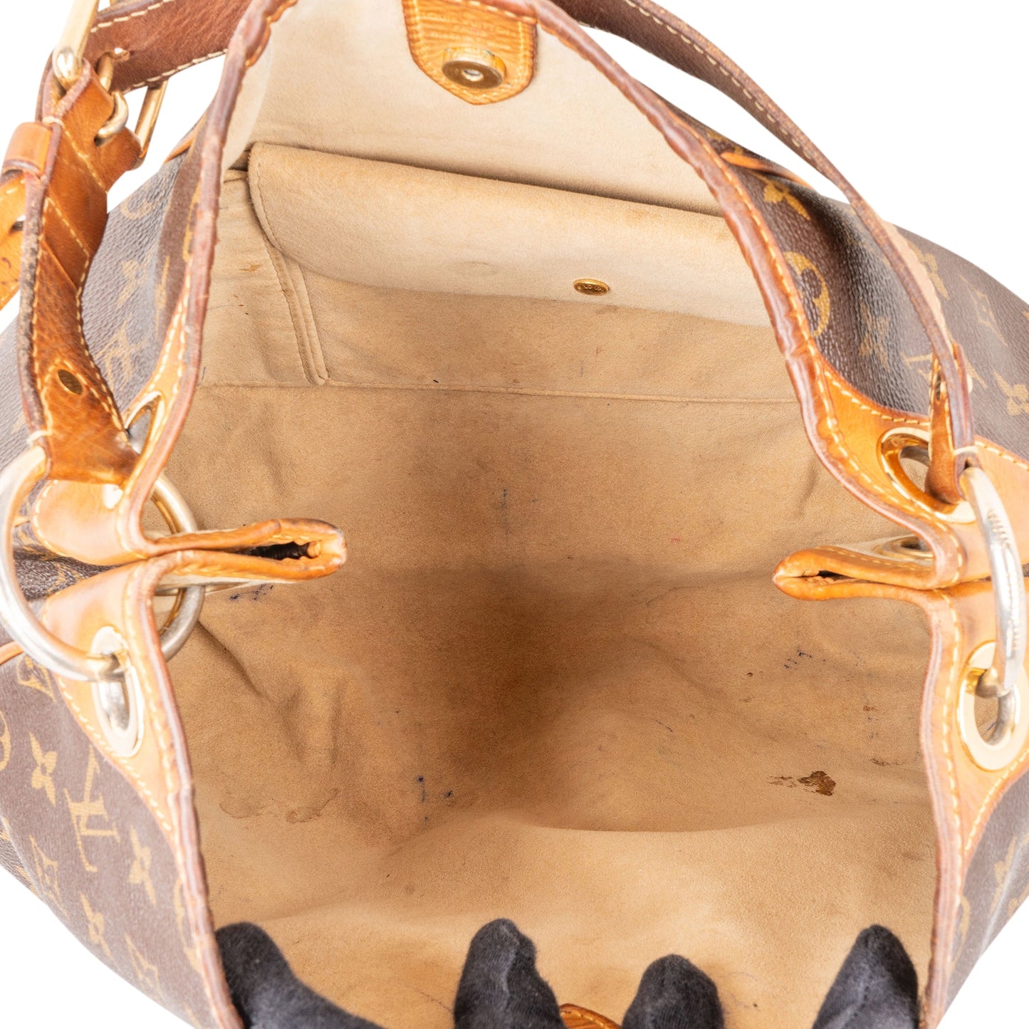 Louis Vuitton Canvas Monogram Galliera PM Handbag