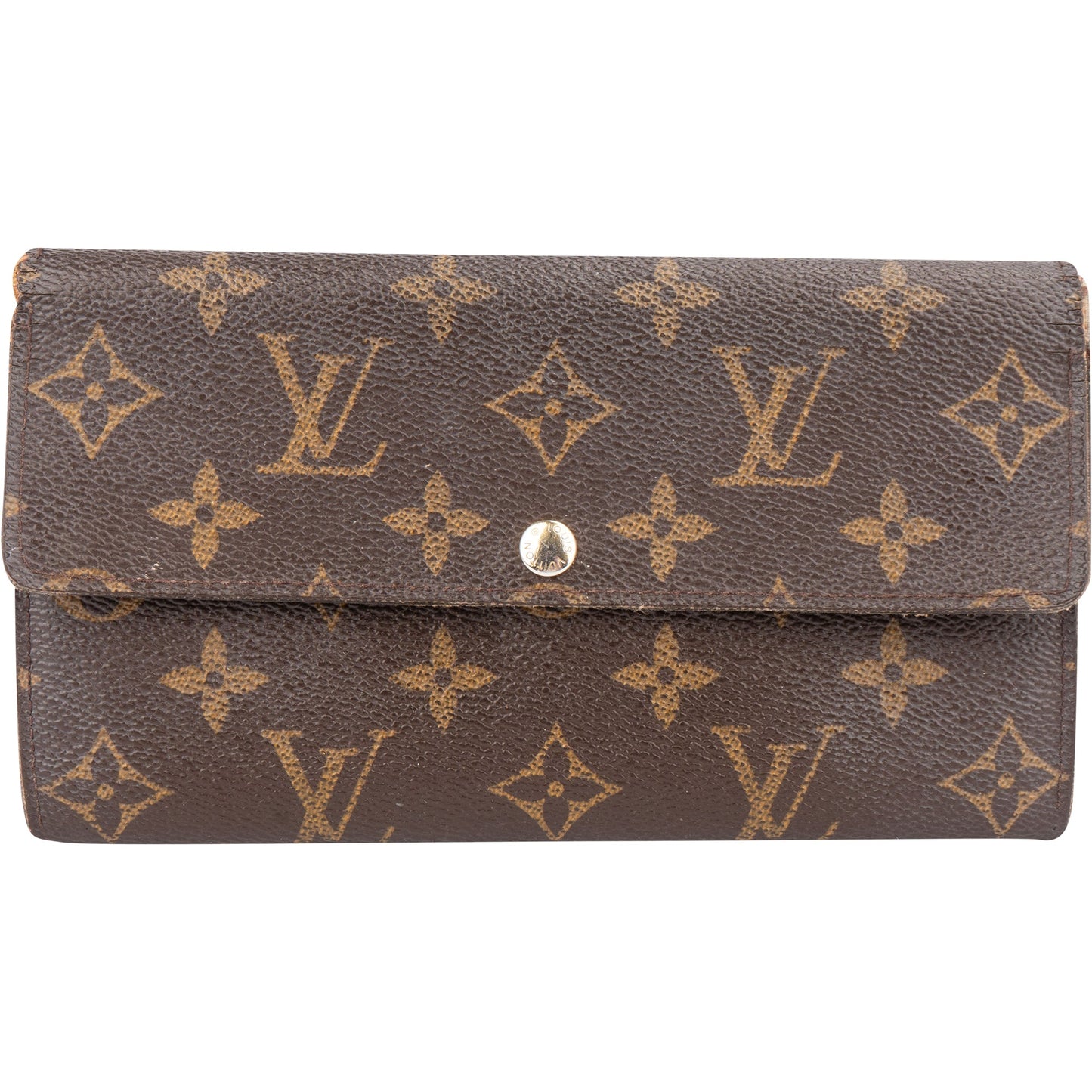 Louis Vuitton Canvas Monogram Sarah Wallet