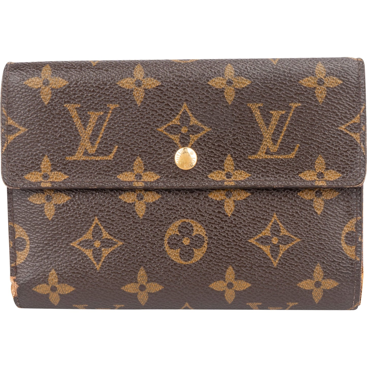 Louis Vuitton Canvas Monogram Tresor Wallet