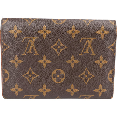 Louis Vuitton Canvas Monogram Tresor Wallet