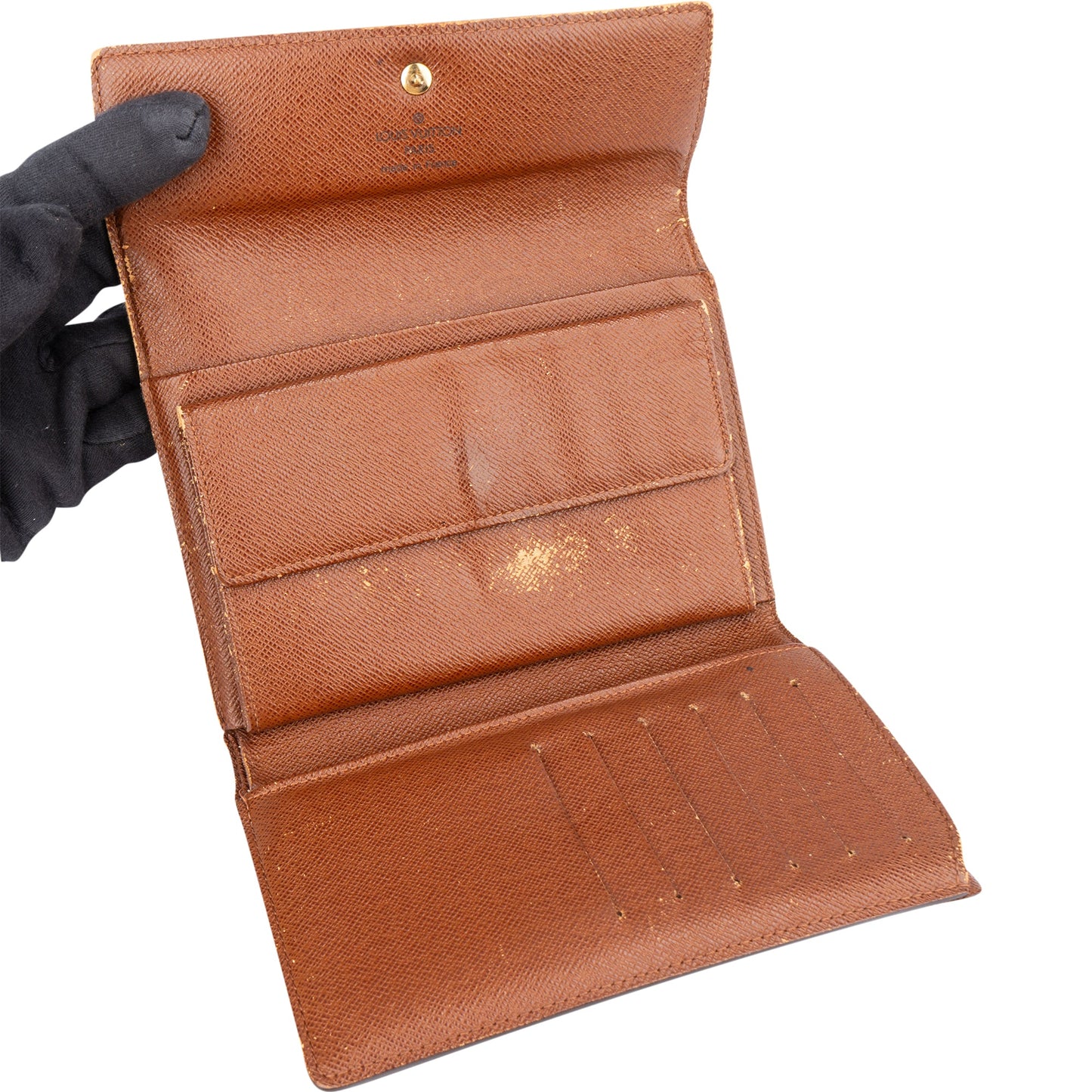 Louis Vuitton Canvas Monogram Tresor Wallet